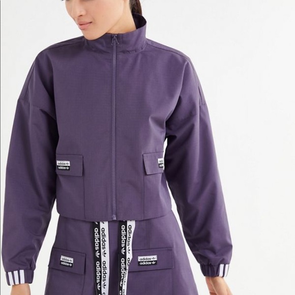 kylie jenner purple adidas outfit